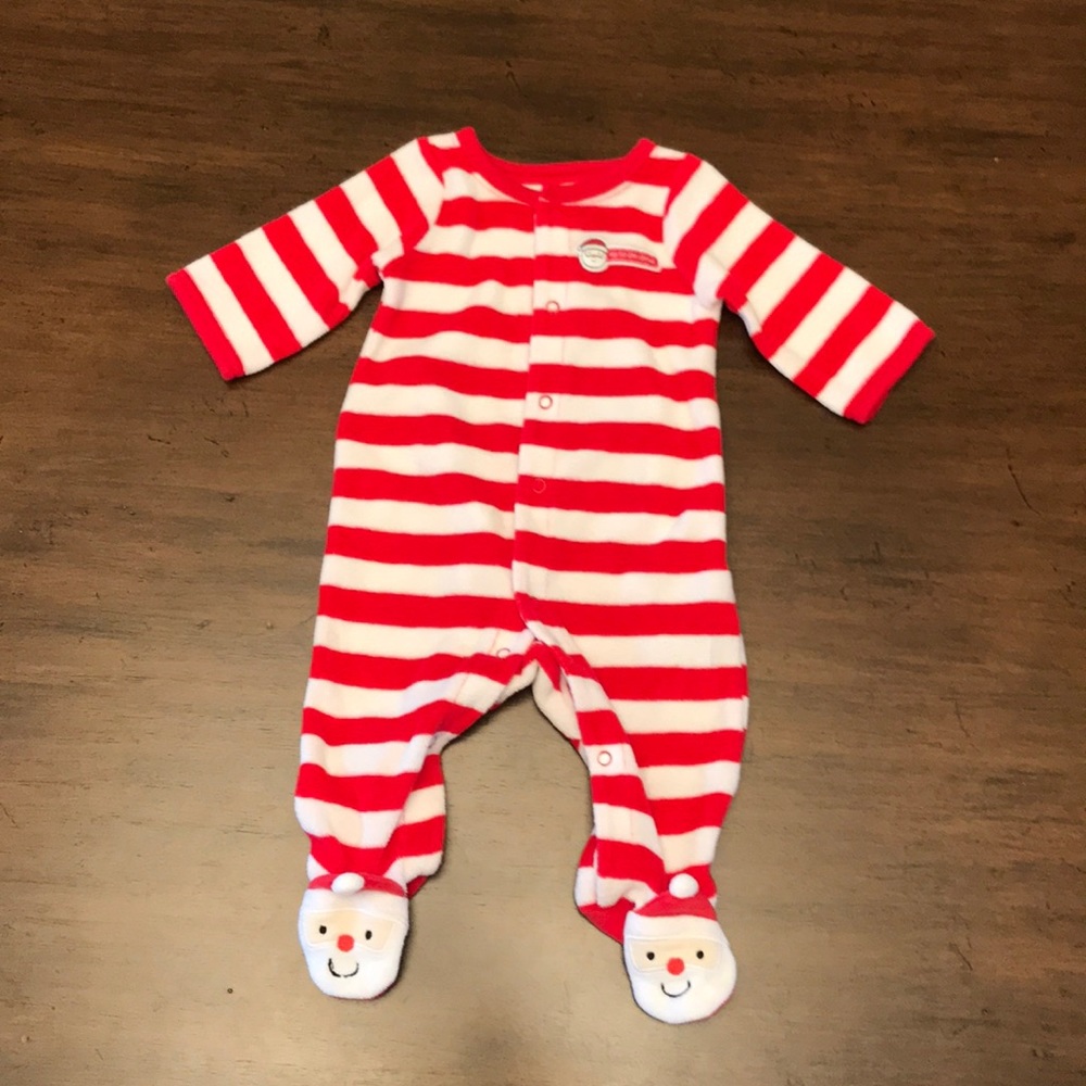 Carter’s First Christmas Sleeper EUC